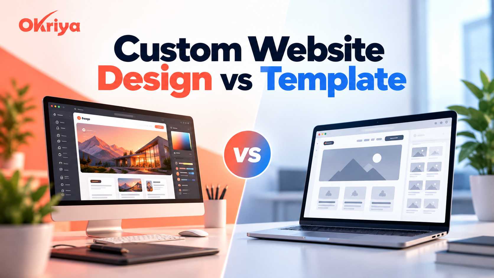 Custom Website Design vs Template