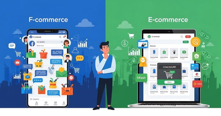 E-commerce vs F-commerce in Bangladesh
