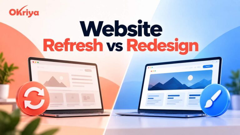 Website Refresh vs Redesign