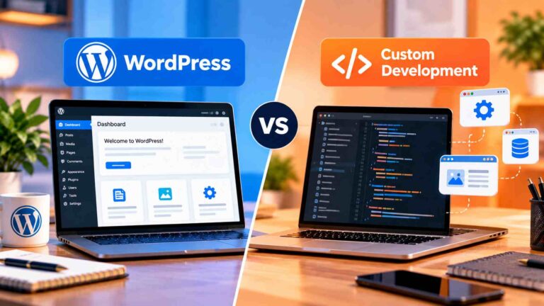 WordPress vs Custom Development