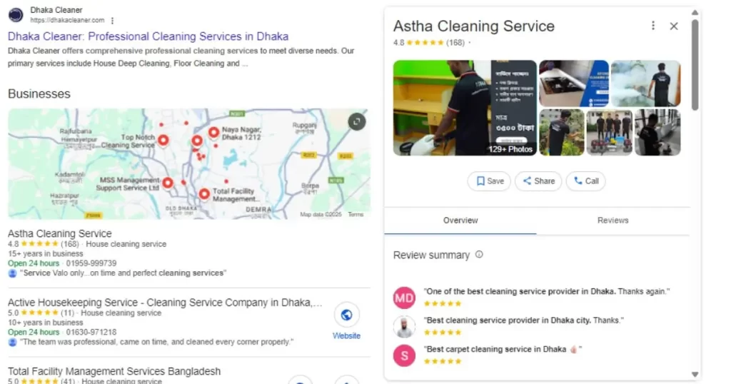 Cleaning Services in Dhaka