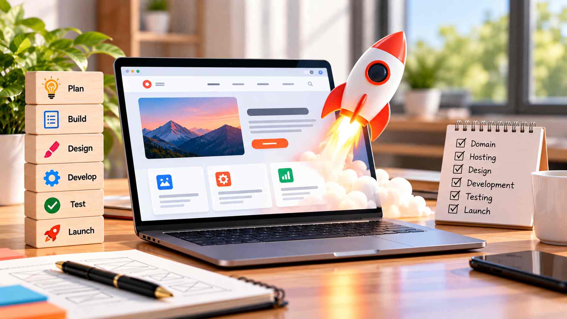 How to Launch a Website