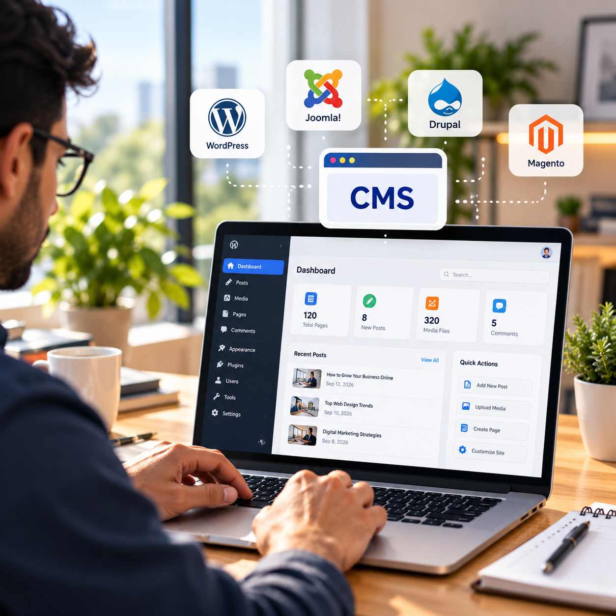 CMS Development Services in Bangladesh