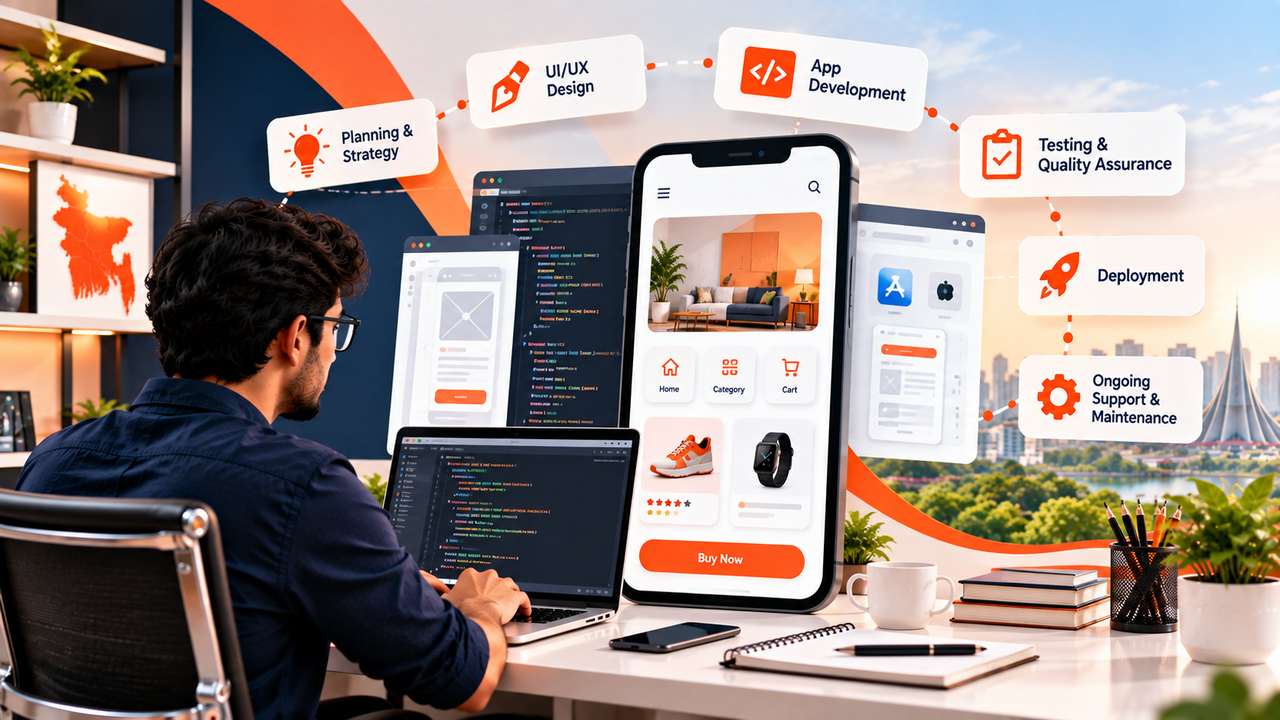 What Does a Mobile App Development Company in Bangladesh Do?
